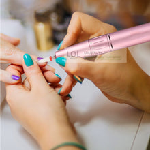 Load image into Gallery viewer, DEAL-(ship to US only)Portable Electric Nail Drill e-File Nails Machine with LCD Digital Display for Acrylic Nails Glazing Grinder Professional Manicure Pedicure Cuticle Remover Gel Polish Gift Women Home Salon
