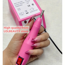 Load image into Gallery viewer, Deal- (ship to US only)Electric manicure sets Nail Machine Efile Electric Nail Drill Nail File Kit for Acrylic Nails Poly Gel Nail Art Salon Use or Home use
