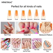 Load image into Gallery viewer, MPNETDEAL Ceramic Nail Drill Bits Set 10Pcs, Durable Less Dust, 3/32 inch for Acrylic Gel Nails Cuticle Manicure, Professional Acrylic Nail File Drill Bit