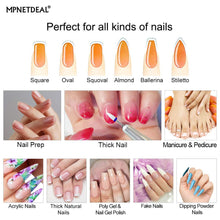 Load image into Gallery viewer, MPNETDEAL Ceramic Nail Drill Bits Set 3pcs Fine Medium Coarse for 3/32'' Acrylic Nails Bit