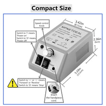 Load image into Gallery viewer, MPNETDEAL US-Plug Electric nail files Electric Nail Drill Machine Nail File e File Drill Set Kit for Acrylic Nails Gel Nail Glazing Nail Drill Nail Art Polisher Sets Toe Nail Drill Grinder (Gray)