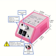 Load image into Gallery viewer, Deal- (ship to US only)Electric manicure sets Nail Machine Efile Electric Nail Drill Nail File Kit for Acrylic Nails Poly Gel Nail Art Salon Use or Home use
