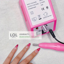 Load image into Gallery viewer, Deal- (ship to US only)Electric manicure sets Nail Machine Efile Electric Nail Drill Nail File Kit for Acrylic Nails Poly Gel Nail Art Salon Use or Home use
