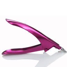 Load image into Gallery viewer, MPNETDEAL Nail Tip Clipper for Acrylic Nails Artificail Fake Nails False Nail Cutter Rustproof Stainless Steel Pro Nail Tip Cutter Trimmer with Sharp Blade Clip For Salon Home Nail Art Beauty Design by MPNETDEAL
