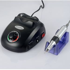 MPNETDEAL Efile Electric Nail Drill Efile Professional Nail Drill machine 30000RPM Tools for Acrylics Nails Natural Nails with Foot Pedal Ideal for Gel Nail At Home use or Nail Salon (Black)