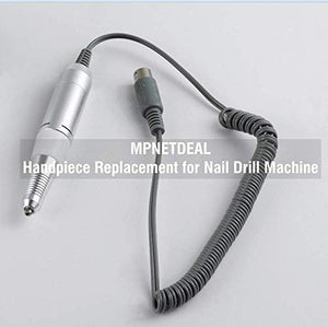 Handpiece Replacement Aluminum Alloy Handle for Acrylic Nails Electric Nail Drill Efile 30000RPM | Fit for 3/32 inch Shank