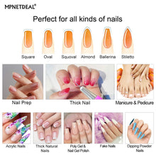 Load image into Gallery viewer, Tungsten Carbide Diamond Nail Drill Bits Set 7 pcs, 3/32 inch Shank, Remove Gel Nails, Polygel Nails, Acylic Nails
