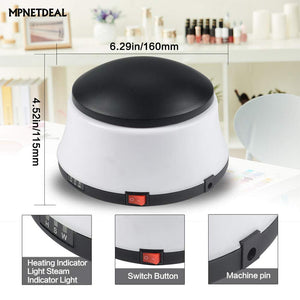 MPNETDEAL Nail Polish Remover Steamer Portable UV Gel Nail Polish Steamer for Acrylic Nails Salon Use