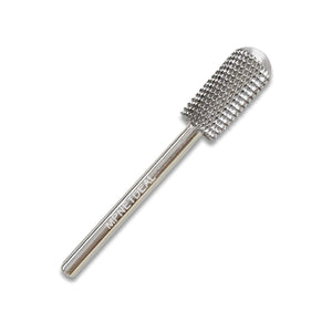 MPNETDEAL (Medium) Safety Nail Carbide Silver Drill Bit Round Top Large Barrel Head Fit for 3/32''e-File Electric Dremel Drill Machine