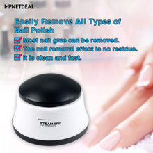 Load image into Gallery viewer, MPNETDEAL Nail Polish Remover Steamer Portable UV Gel Nail Polish Steamer for Acrylic Nails Salon Use
