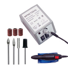 Load image into Gallery viewer, Sale-US plug MPNETDEAL Nail Machine Efile Electric Nail Drill Nail File Kit for Acrylic Nails Poly Gel Nail Art Salon Use or Home use
