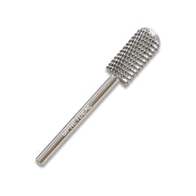 Load image into Gallery viewer, MPNETDEAL (Coarse) Safety Nail Carbide Silver Drill Bit Round Top Large Barrel Head Fit for 3/32&#39;&#39;e-File Electric Dremel Drill Machine
