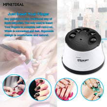 Load image into Gallery viewer, MPNETDEAL Nail Polish Remover Steamer Portable UV Gel Nail Polish Steamer for Acrylic Nails Salon Use
