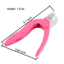 Load image into Gallery viewer, MPNETDEAL Acrylic Nail Clipper Cutter Professional UV Gel False Nails Tips Cutter Fake Nail Clippers Cutter Trimmer Stainless Steel Blade with Tip Trapper Manicure Nail Art Tools
