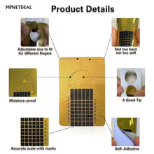 Load image into Gallery viewer, 400 Pcs Nail Extension Tips Form Guide Stickers, Rectangle-Shaped Nail Extension Tip, Extension Guide Stickers for Acrylic Nail, PolyGel Nail Art Brand: MPNETDEAL
