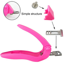 Load image into Gallery viewer, MPNETDEAL Acrylic Nail Clipper Cutter Professional UV Gel False Nails Tips Cutter Fake Nail Clippers Cutter Trimmer Stainless Steel Blade with Tip Trapper Manicure Nail Art Tools
